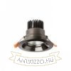 SPARKLE süllyesztett lámpa fekete króm 230V LED 5W 24° 3000K