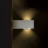 KORSO II fali lámpa szálcsiszolt alumínium 230V LED 2x3W 120° IP54 3000K
