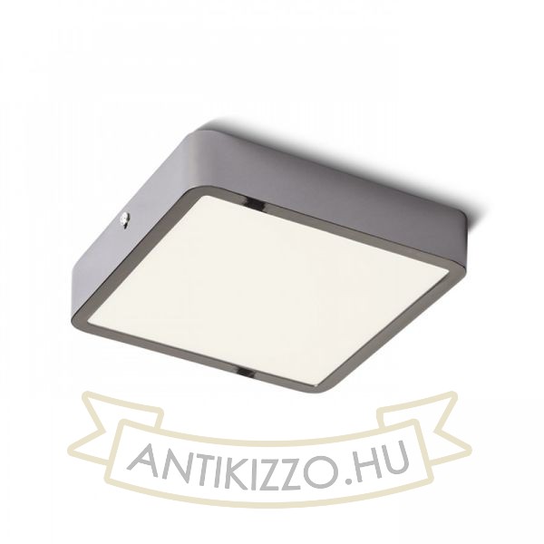 HUE SQ 17 mennyezeti lámpa fekete króm 230V LED 18W 3000K