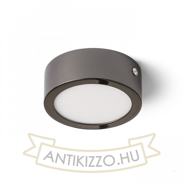 HUE R 9 mennyezeti lámpa fekete króm 230V LED 6W 3000K