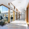 HUE SQ 22 süllyesztett lámpa dekoratív bükk 230V LED 24W 3000K
