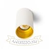 TUBA mennyezeti lámpa matt fehér/aranysárga  230V LED GU10 7W