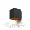 TRIP SQ fali lámpa matt fekete/aranysárga  230V LED G9 5W