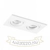 PASADENA GU10 SQ II süllyesztett lámpa fehér  230V LED GU10 2x7W