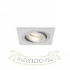 PASADENA GU10 SQ I süllyesztett lámpa  szálcsiszolt alumínium 230V LED GU10 7W