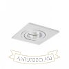 PASADENA GU10 SQ I süllyesztett lámpa  szálcsiszolt alumínium 230V LED GU10 7W
