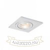 PASADENA GU10 SQ I süllyesztett lámpa  szálcsiszolt alumínium 230V LED GU10 7W