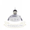 PASADENA GU10 R süllyesztett lámpa  szálcsiszolt alumínium 230V LED GU10 7W