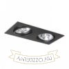 PASADENA G53 SQ II  fekete  230V LED G53 2x15W