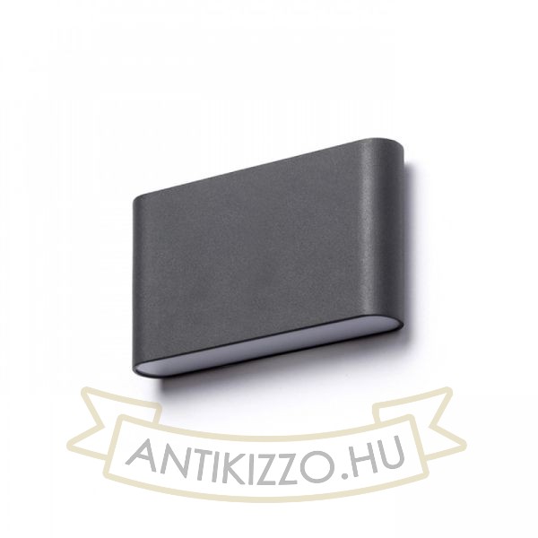 CHOIX 175 fali lámpa antracitszürke 230V LED 10W IP54 3000K