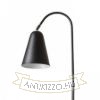 GARBO asztali lámpa fekete króm 230V LED E27 15W