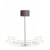 EDIKA állólámpa barna matt nikkel 230V LED E27 15W