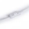EDIKA asztali lámpa barna matt nikkel 230V LED E27 15W