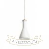 PULIRE CON függő lámpa  opál üveg/fa/króm 230V LED E14 6W
