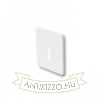 IRIA SQ süllyesztett lámpa fehér 230V LED 3W 10° 3000K