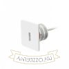 IRIA SQ süllyesztett lámpa fehér 230V LED 3W 10° 3000K