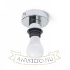 SOLO R mennyezeti lámpa alap  króm 230V LED E27 15W