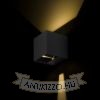 CARRE fali lámpa antracitszürke 230V LED 2x3W IP54 3000K