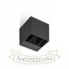 CARRE fali lámpa antracitszürke 230V LED 2x3W IP54 3000K