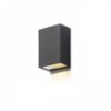 PEKKO fali lámpa fekete 230V LED 3W 67° IP54 3000K