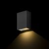 PEKKO fali lámpa fekete 230V LED 3W 67° IP54 3000K