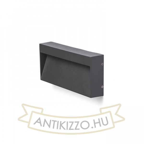 AQILA RC fali lámpa antracitszürke 230V LED 6W IP54 3000K