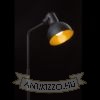 ROSITA állólámpa fekete/aranysárga  230V LED E27 11W