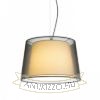 ESPLANADE függő lámpa átlátszó fekete/fehér króm 230V LED E27 15W