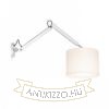 MADISON W fali lámpa fehér króm 230V LED E27 15W