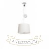 LEVITA lehúzható függeszték fehér króm 230V LED E27 15W