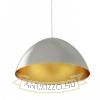 MERYLYN 48 függő lámpa  csiszolt alumínium/arany lakk 230V LED E27 15W