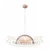 MONROE 30 függő lámpa  réz 230V LED E27 11W