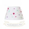 DELISA 25/16 lámpabúra fehér gombok  max. 28W