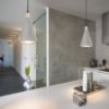 HEIDI függő lámpa  beton/fa 230V LED E27 11W