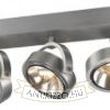 KELLY III fali lámpa  szálcsiszolt alumínium 230V LED G53 3x15W