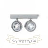 KELLY II fali lámpa  szálcsiszolt alumínium 230V LED G53 2x15W