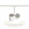 BEEBA II egyfázisú áramkörös sínre fehér  230V LED GU10 2x8W