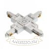 1F X kapocs ezüstszürke  230V 