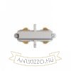 1F egyenes kapocs ezüstszürke  230V 