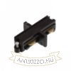1F egyenes kapocs fekete  230V 