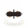 1F egyenes kapocs fekete  230V 