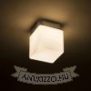 ESICA SQ mennyezeti lámpa króm 230V LED 6W IP44 3000K