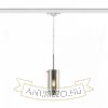 SANSSOUCI háromfázisú áramkörös sínre  krómozott üveg 230V LED E27 15W
