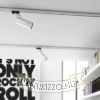 FANGIO háromfázisú áramkörös sínre ezüstszürke  230V LED 25W 36°  3000K