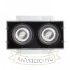 ELECTRA II  fekete  12V LED G53 2x15W