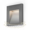 TESS SQ süllyesztett lámpa ezüstszürke 230V LED 3W IP54 3000K