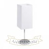 NYC asztali lámpatest  króm 230V LED E27 15W