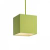 TEMPO 15/15 lámpabúra  Chintz lime/fehér PVC  max. 28W