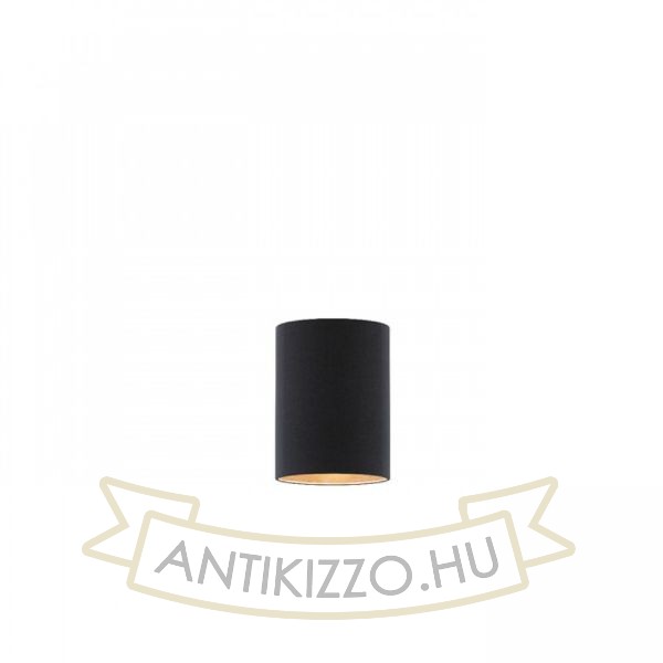RON 15/20 lámpabúra Polycotton fekete/réz fólia max. 28W