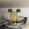 KOMBIX 2 függesztő készlet FEHA+FEKK+KF   230V LED E27 2x15W